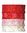 Lokta Papier Lampenschirm - Briton rot-weiß