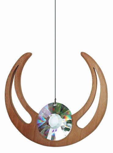 Holz Kristall Objekt - Raphael
