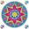 Window Sticker - Om Flower Mandala