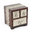 Casilla Silvico Mangowood box with 3 drawers