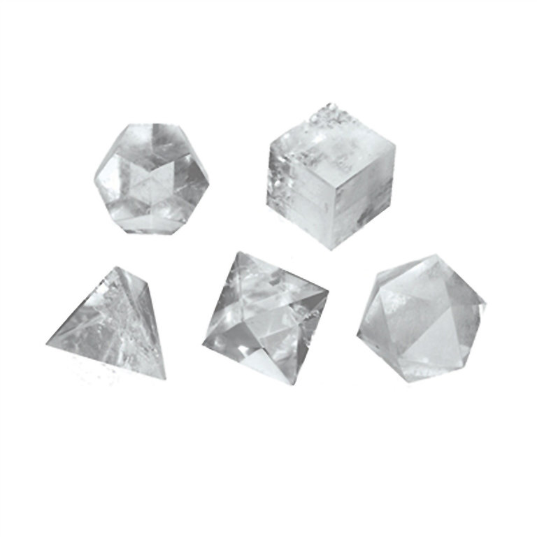 Lapis Vitalis - Platonische Körper - 2 cm - Bergkristall