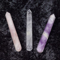 Kristallstäbe facettiert für Crystal Tuner